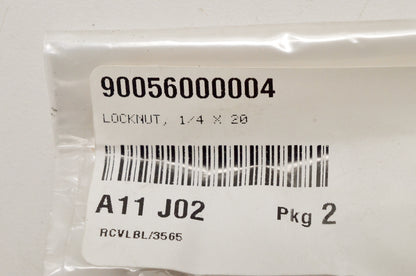 OEM Echo 90056000004 4mm Crown Lock Nut Qty 2 NOS