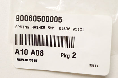 OEM Echo 90060500005 5mm Spring Washer Qty 2 NOS