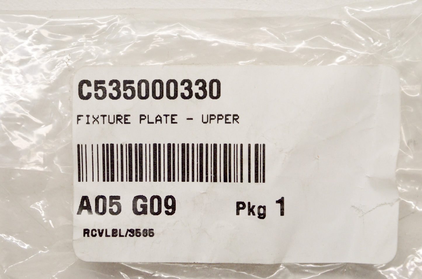 OEM Echo C535000330 Upper Fixture Plate NOS