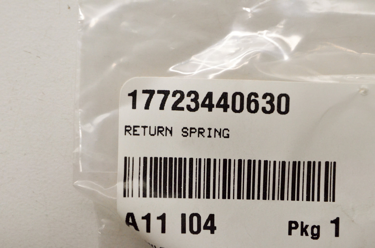 OEM Echo 17723440630 Return Spring NOS