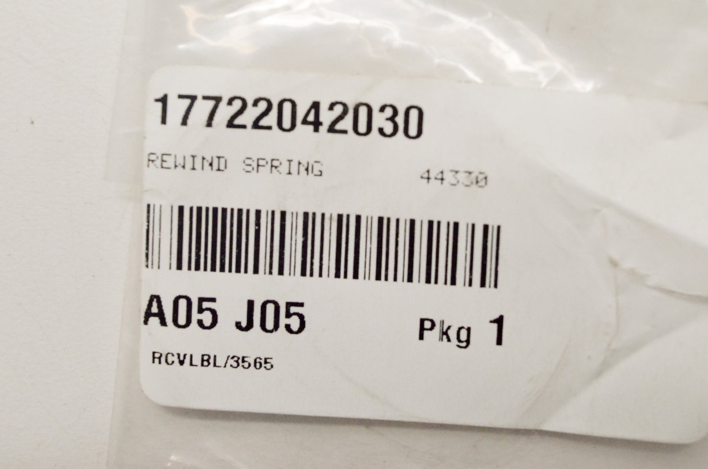 OEM Echo 17722042030 Starter Rewind Spring NOS