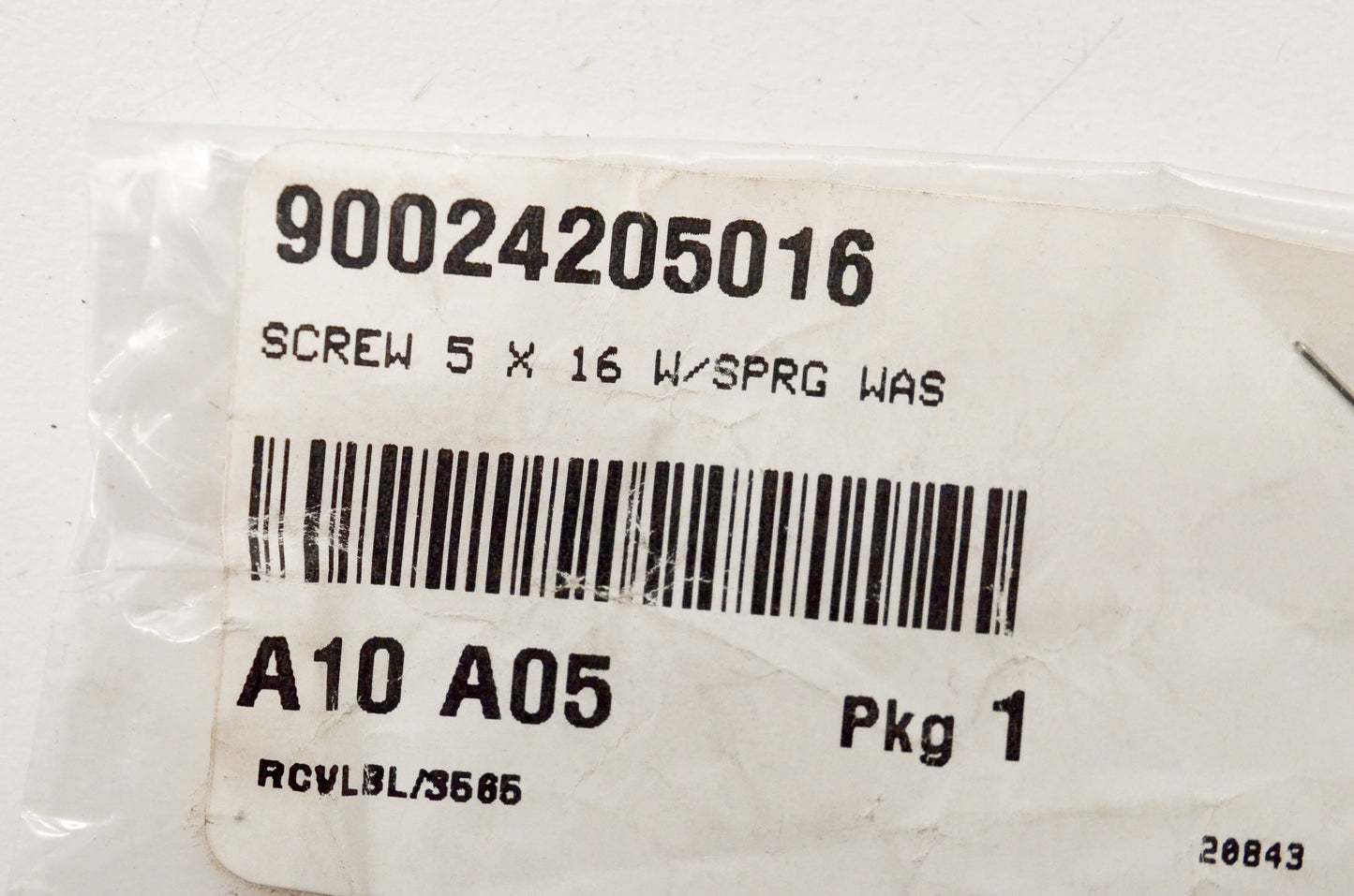 OEM Echo 90024205016 Screw M5x16mm Qty 3 NOS