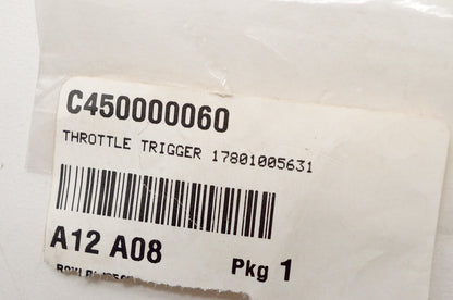 OEM Echo C450000060 17801005631 Throttle Trigger Lever NOS