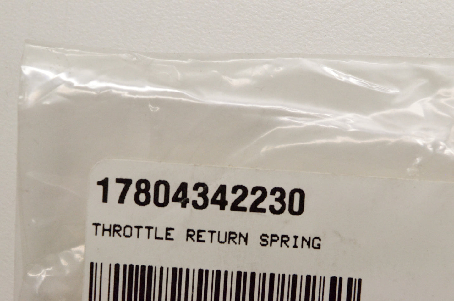 OEM Echo 17804342230 Throttle Return Spring NOS