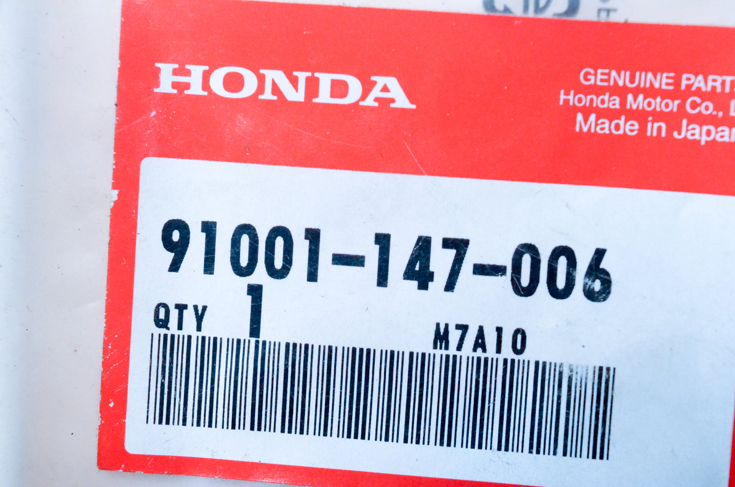 OEM Honda 91001-147-006 Bearing 12mm NOS