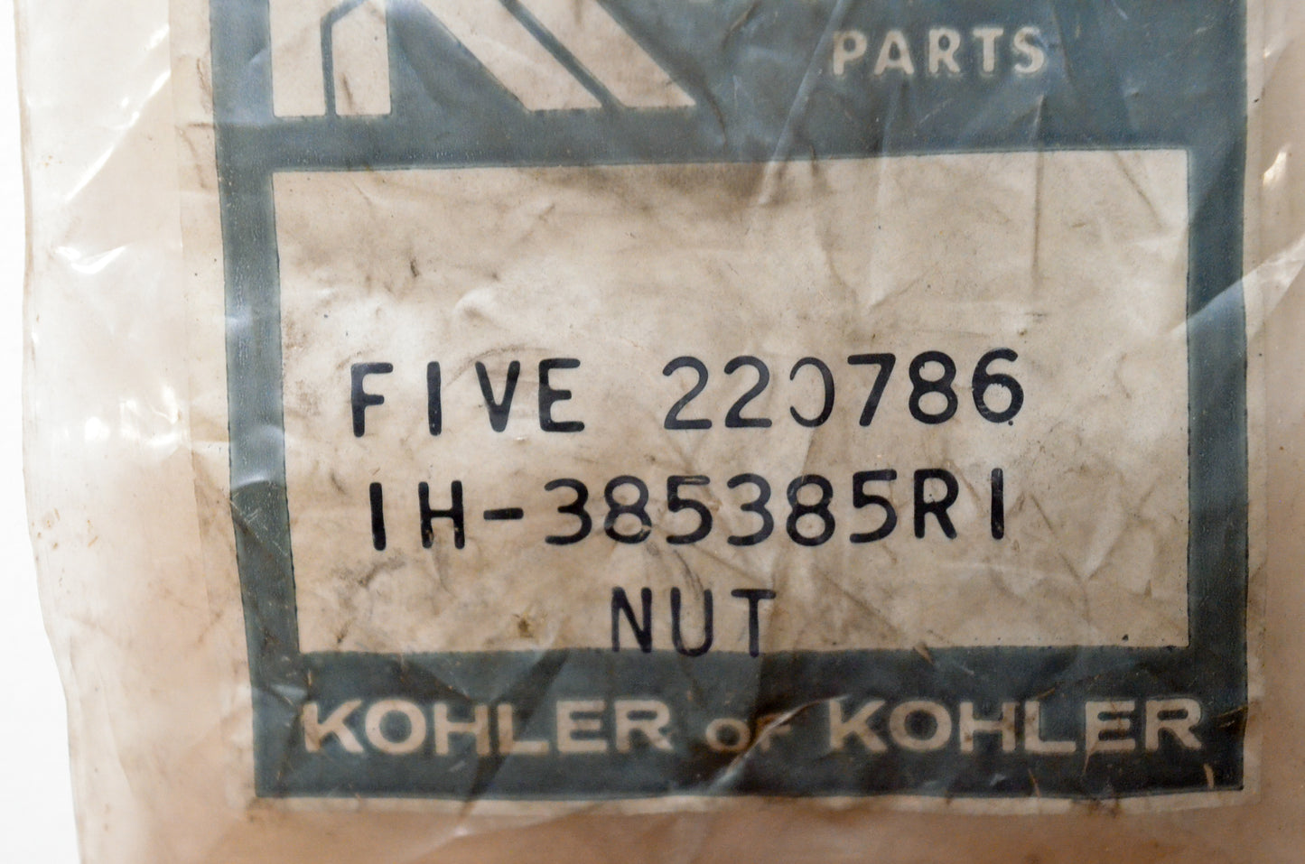 Kohler 220786 Nut NOS