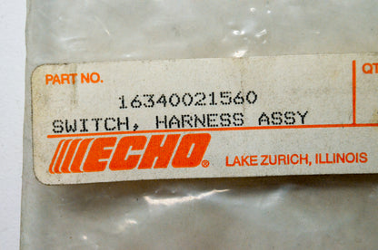 OEM Echo 16340021560 Harness Switch Assembly NOS