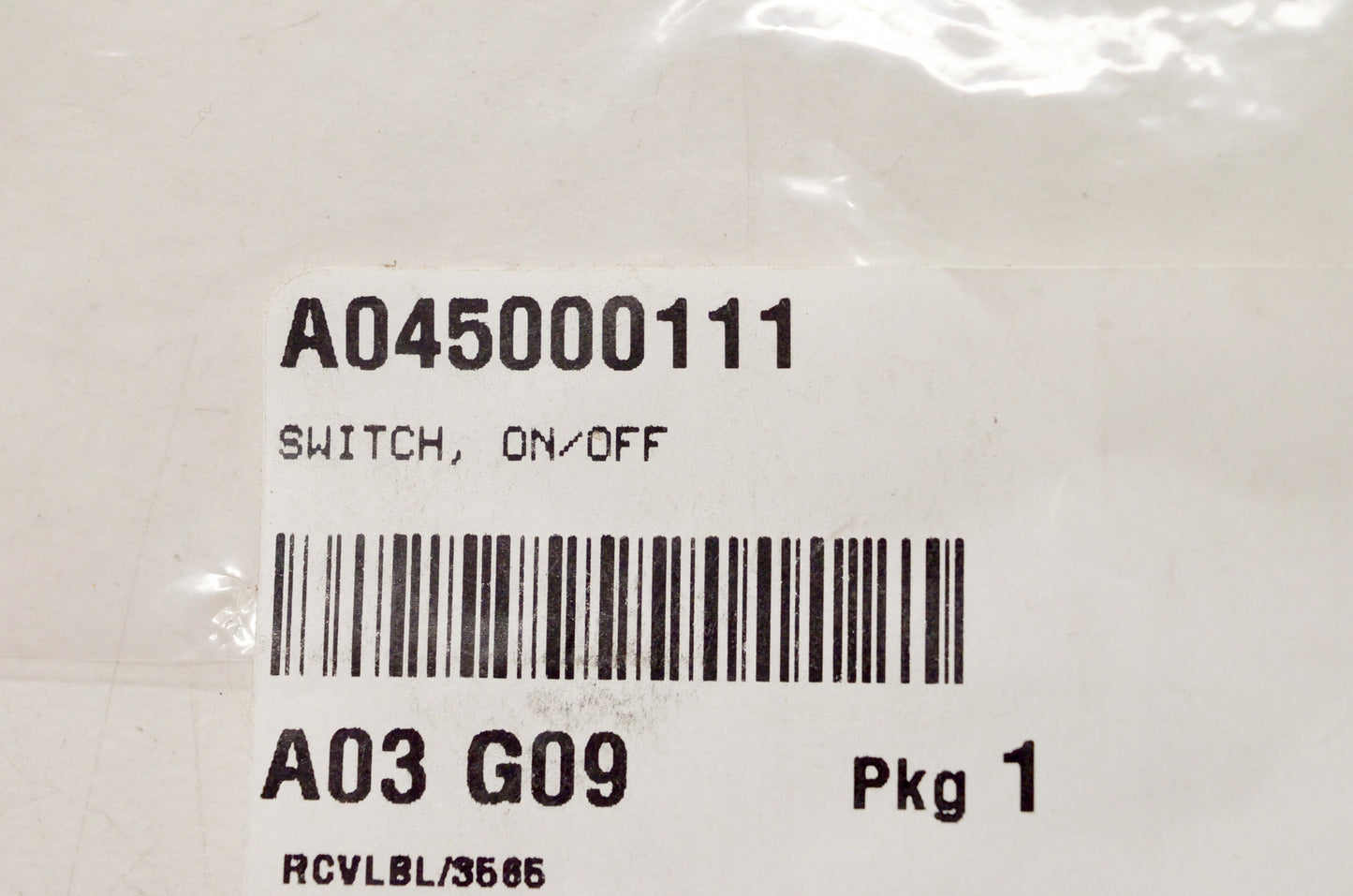 OEM Echo A045000111 On/Off Switch NOS