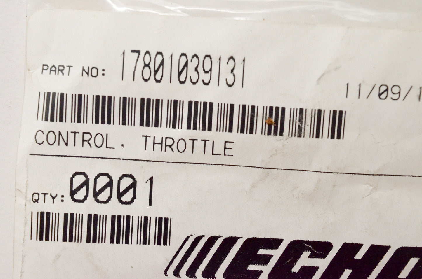 OEM Echo 17801039131 Throttle Control NOS