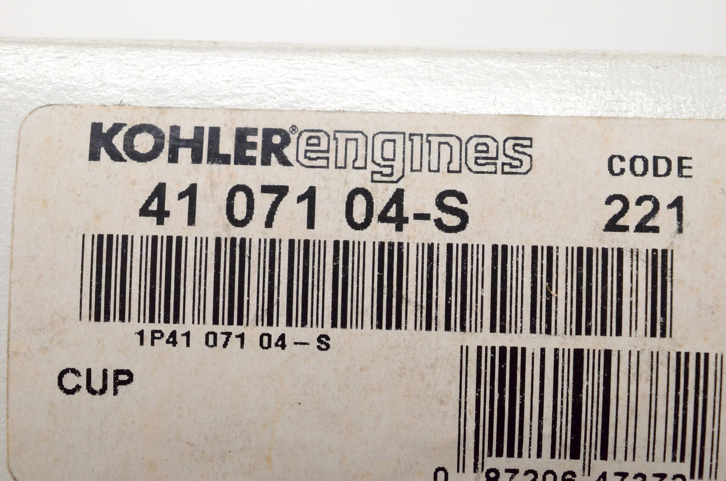 Kohler 41-071-04-S Drive Cup & Screen NOS