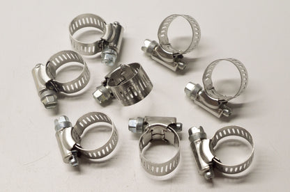 Amgauge B6H Hose Clamps Qty 8 NOS