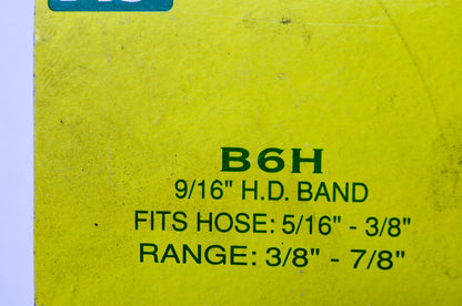 Amgauge B6H Hose Clamps Qty 8 NOS