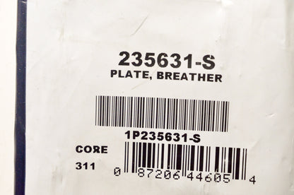 Kohler 235631-S Breather Plate NOS