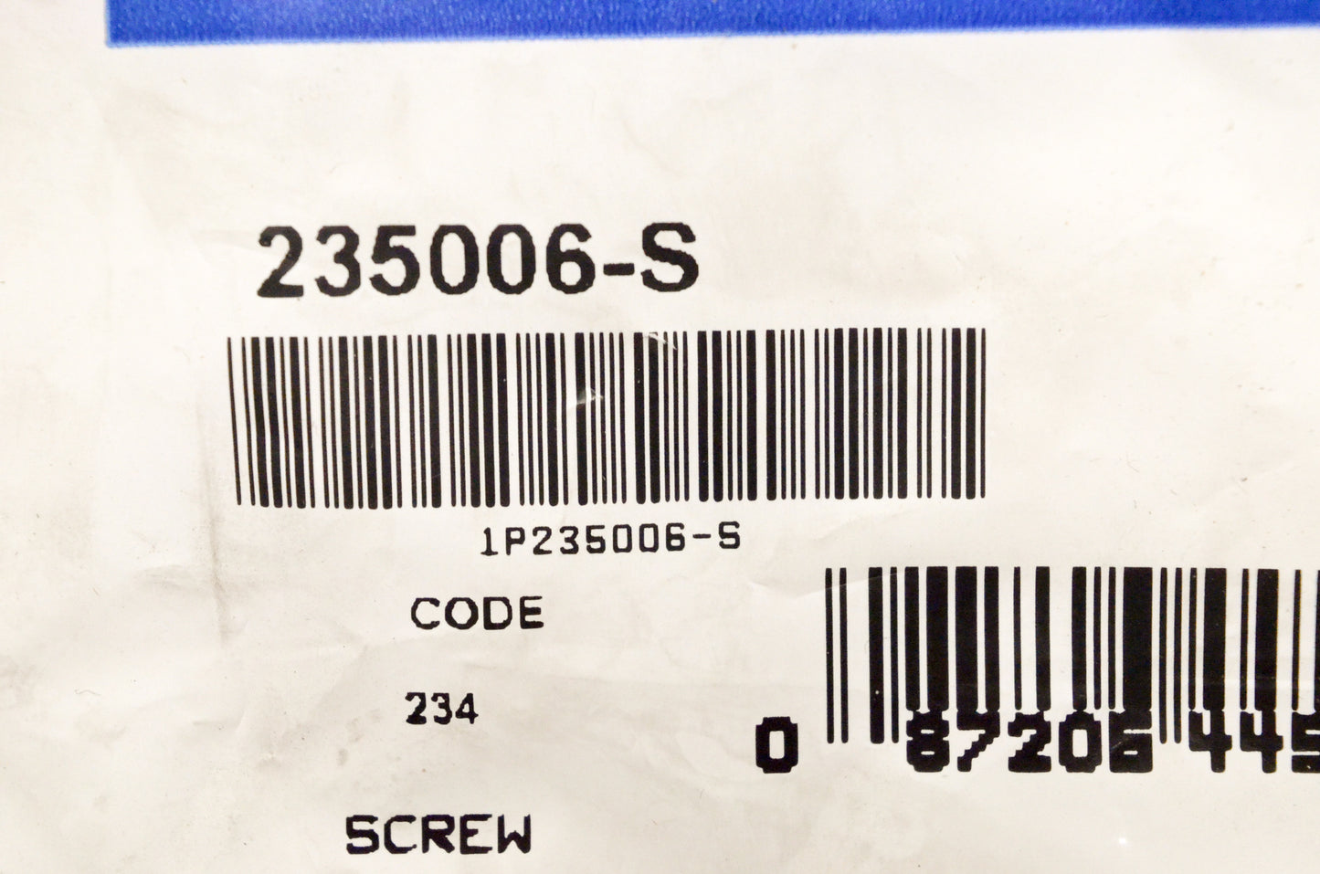 Kohler 235006-S Screw NOS
