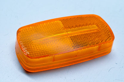 Signal-Stat 9057 Amber Reflector Lens NOS