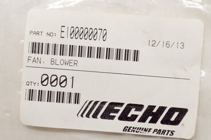 OEM Echo E100000070 Handheld Blower Fan NOS