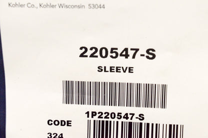 Kohler 220547-S 220547 Sleeve NOS