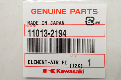 OEM Kawasaki 11013-2194 Air Filter Element NOS