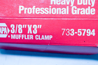 Napa 733-5794 Heavy Duty Exhaust Clamp 3"x3/8" NOS