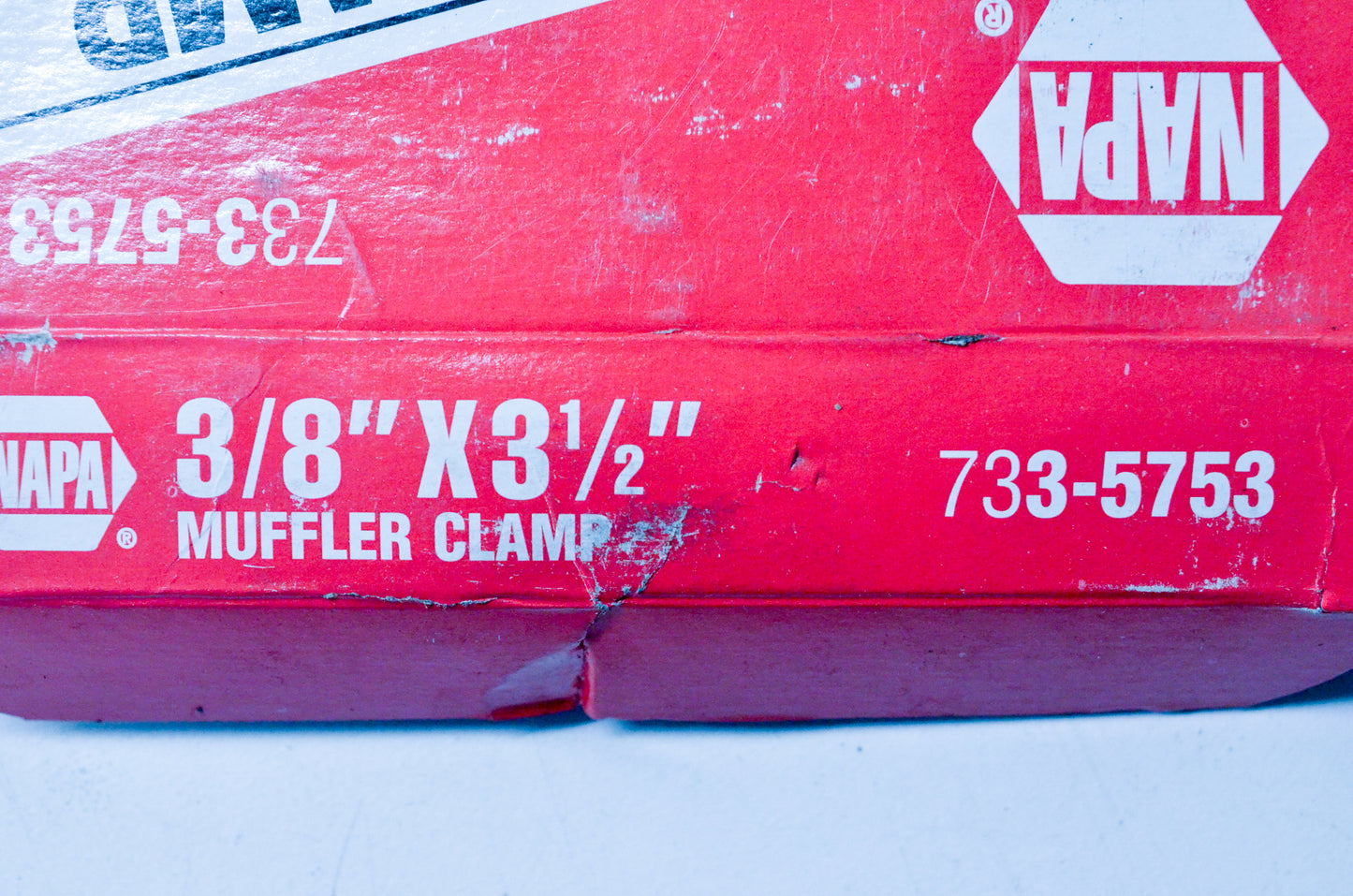 Napa 733-5753 Heavy Duty Exhaust Clamp 3 1/2"x3/8" NOS
