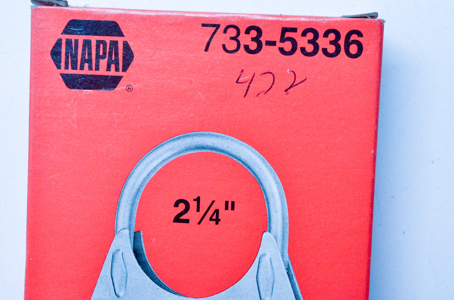 Napa 733-5336 Exhaust Muffler Clamp 3/8" 2 1/4"