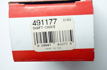 OEM Briggs & Stratton 491177 Choke Shaft Kit NOS