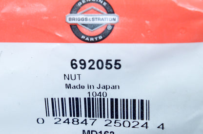 OEM Briggs & Stratton 692055 Nut NOS