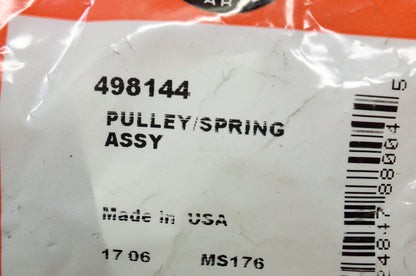 OEM Briggs & Stratton 498144 Recoil Starter Pulley & Spring NOS