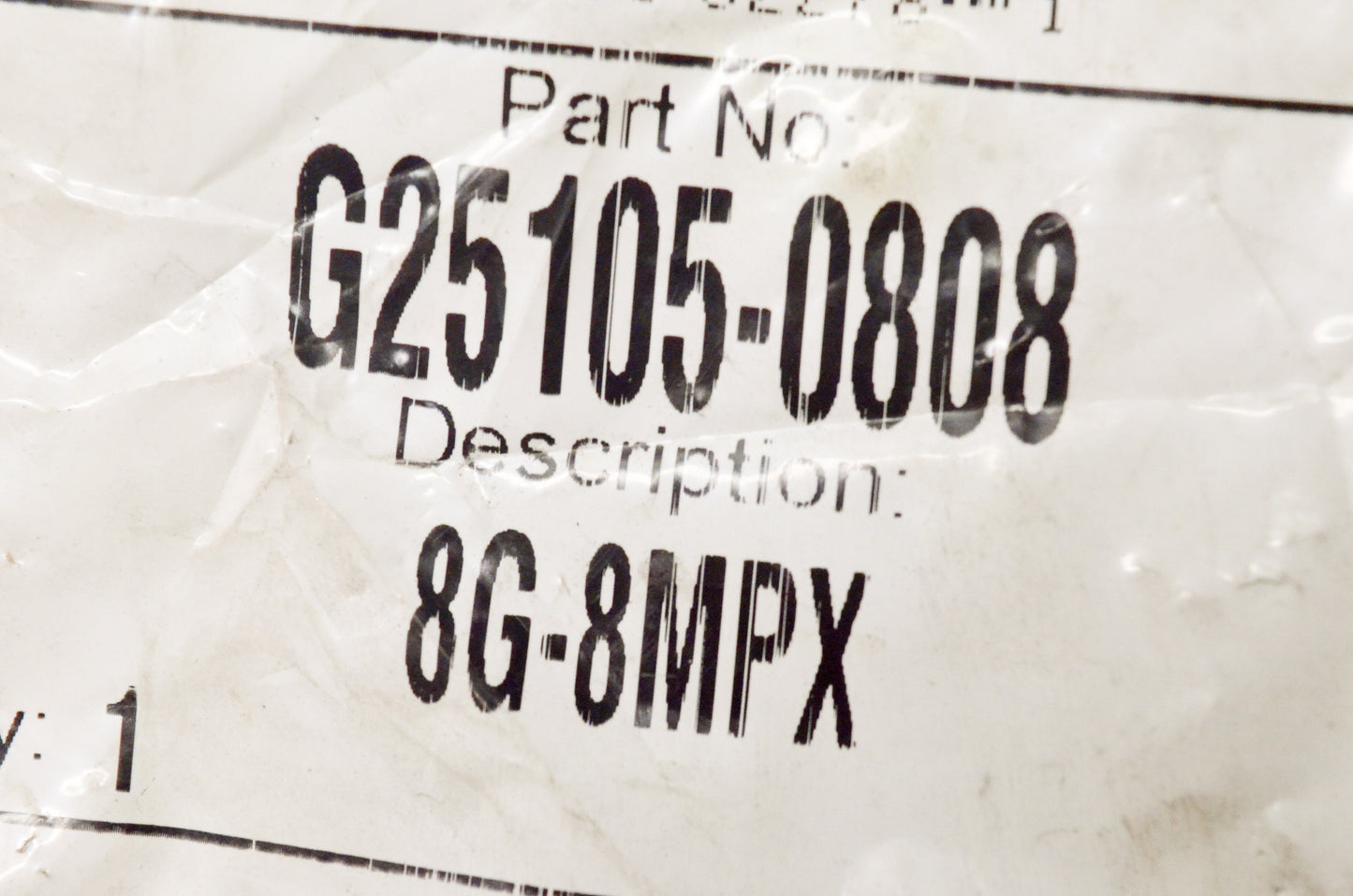 Gates G25105-0808 Hydraulic Hose Fitting NOS