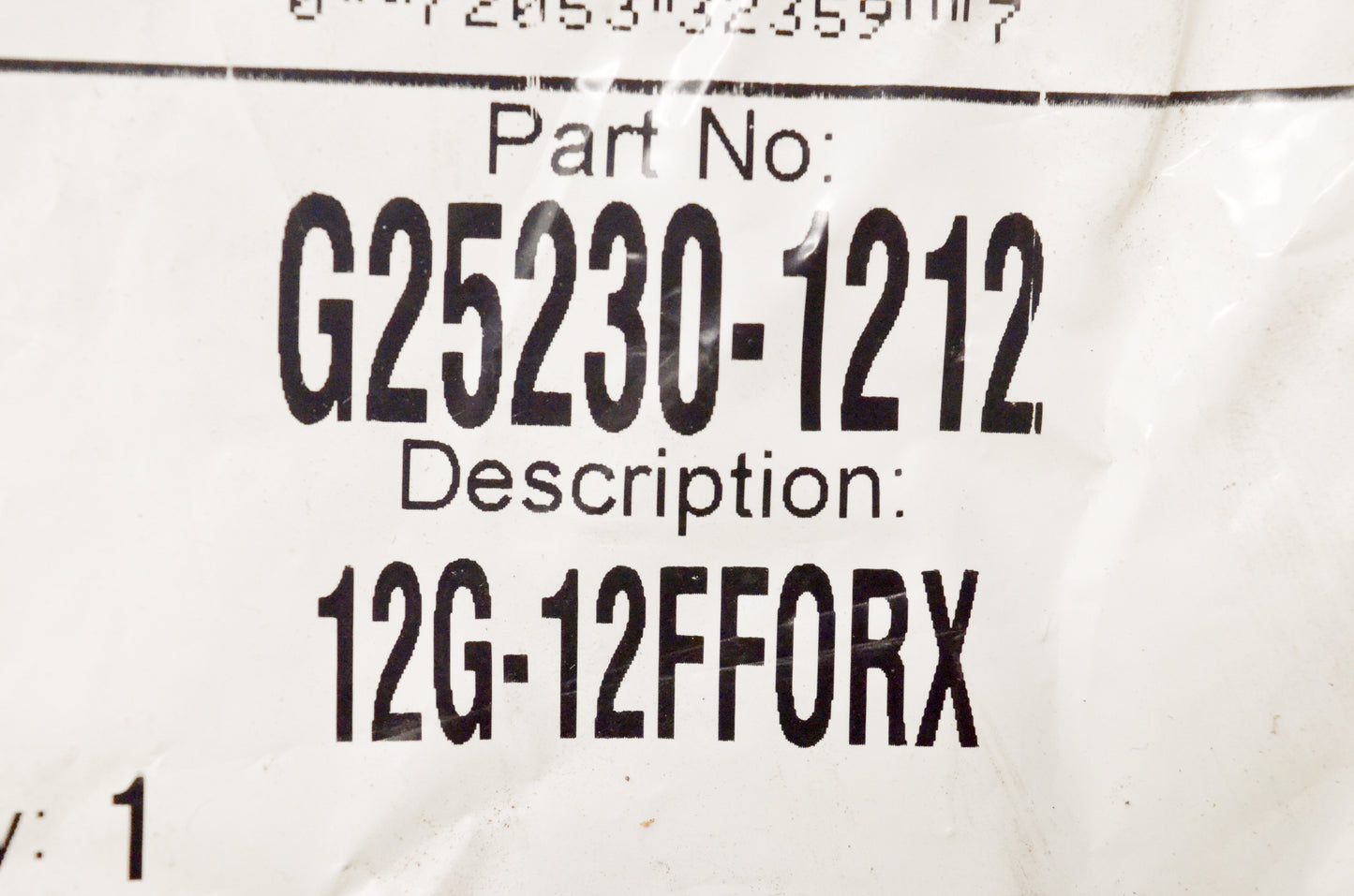 Gates G25230-1212 Hydraulic Hose Fitting NOS