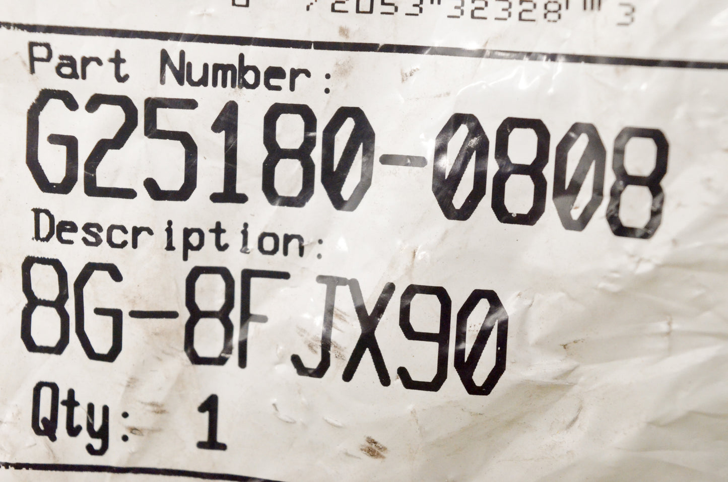 Gates G25180-0808 Megacrimp Coupling NOS