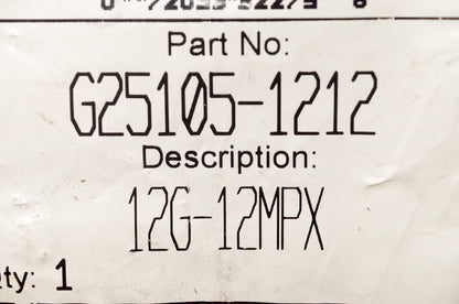Gates G25105-1212 Hydraulic Hose Fitting NOS