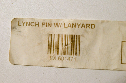 Hustler 601471 Lynch Pin w/ Lanyard NOS