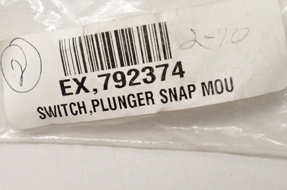 Hustler 792374 Plunger Snap Module Switch NOS