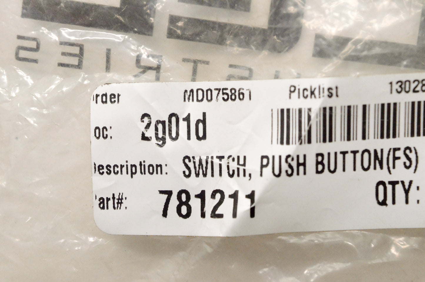 Hustler 781211 Steering Arm Safety Switch Qty 2 NOS