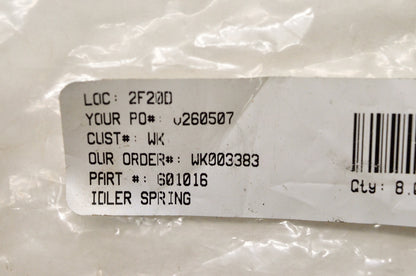 Hustler 601016 Idler Spring NOS