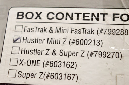 Hustler 600213 Mini Z Flex Forks 48" Kit NOS