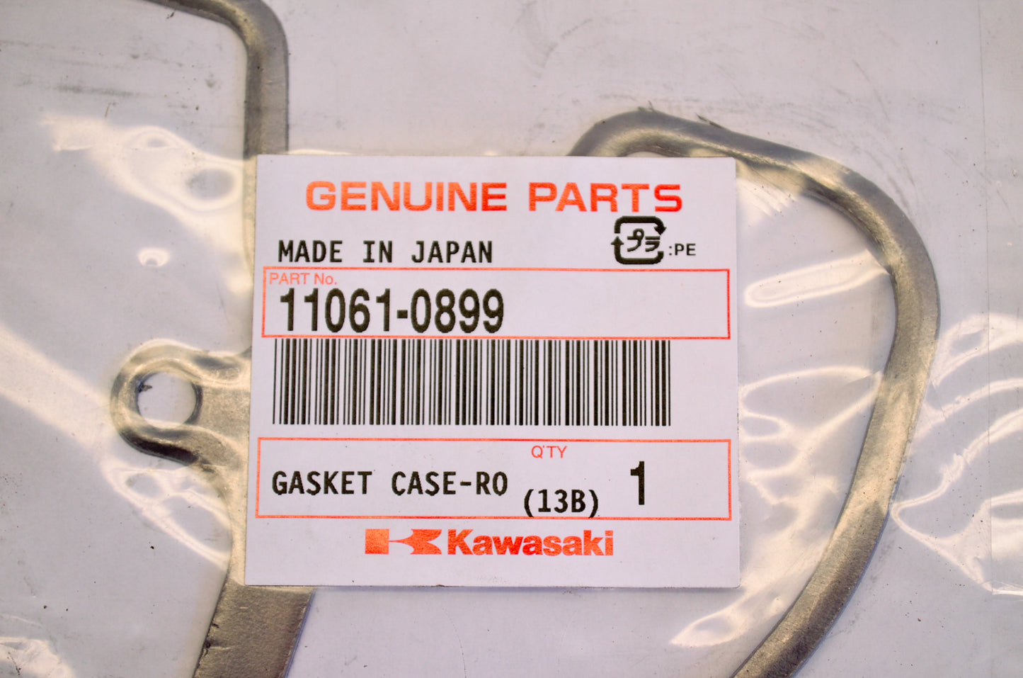 OEM Kawasaki 11061-0899 Valve Cover Gasket Qty 2 NOS