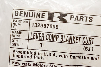 OEM Kawasaki 13236-7008 Comp Lever NOS