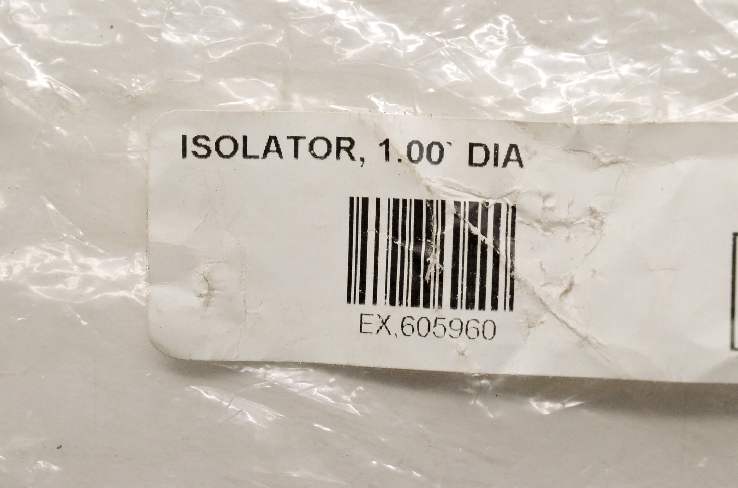 Hustler 605960 1" Isolator NOS