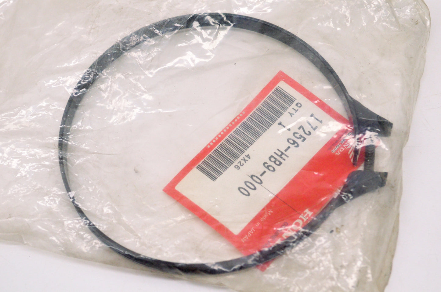 OEM Honda 17256-HB9-000 Connecting Tube Band NOS