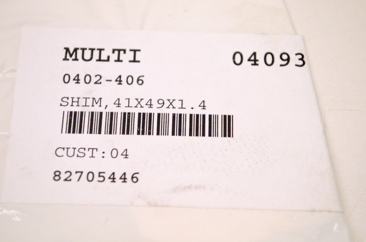OEM Arctic Cat 0402-406 Shim NOS