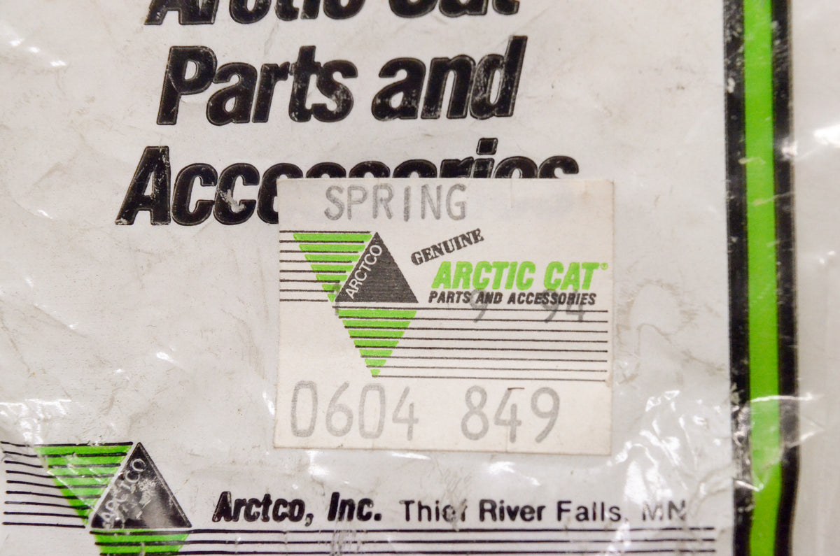 OEM Arctic Cat 0604-849 Spring NOS