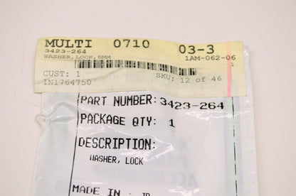 OEM Arctic Cat 3423-264 Washer 6mm QTY 8 NOS