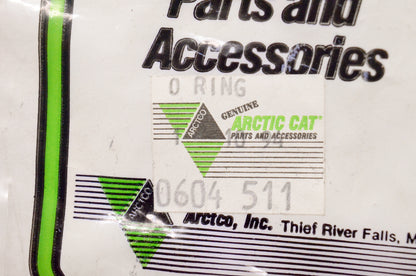 OEM Arctic Cat 0604-511 Rear Suspension Shock O-Ring NOS