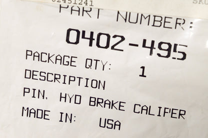OEM Arctic Cat 0402-495 Brake Caliper Pin NOS