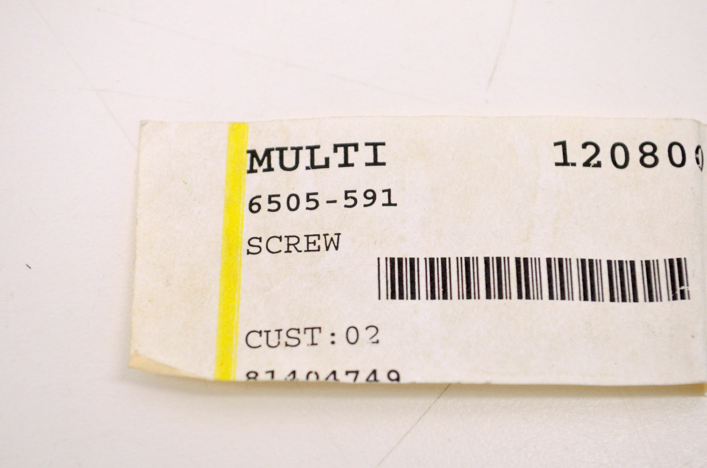 OEM Arctic Cat 6505-591 Screw NOS
