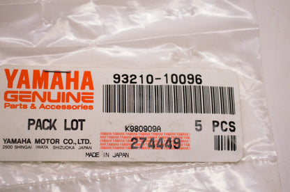 OEM Yamaha 93210-10096-00 O-ring QTY 2 NOS