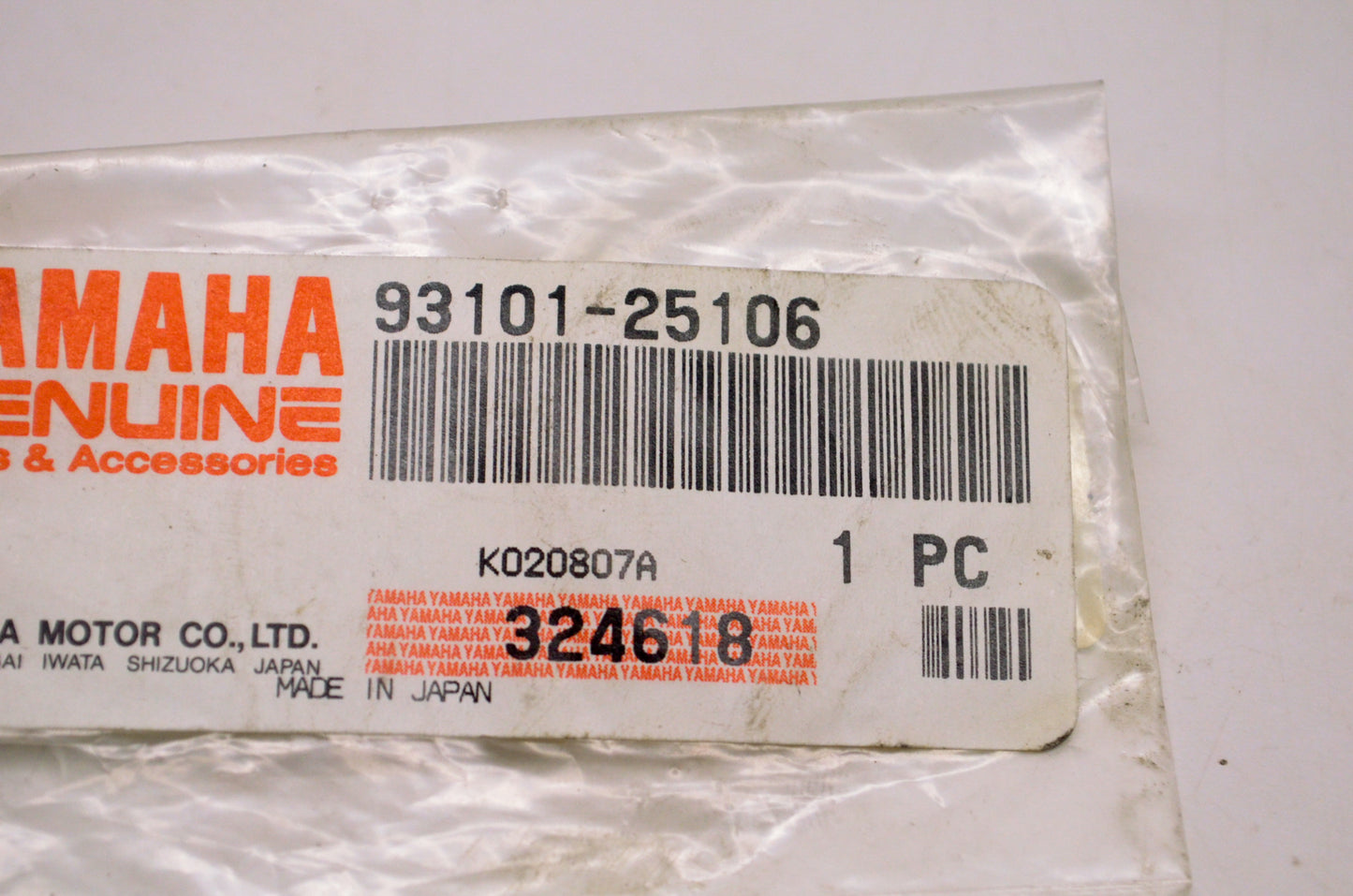 OEM Yamaha 93101-25106-00 Oil Seal NOS