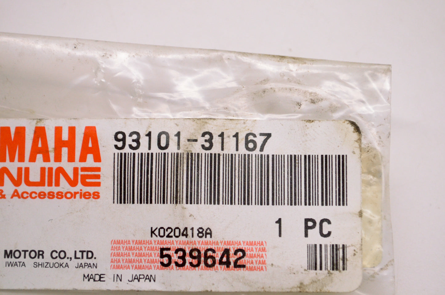 OEM Yamaha 93101-31167-00 Oil Seal NOS